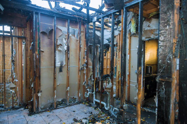 Professional Emergency Fire Cleanup technician working in Cherryvale, SC